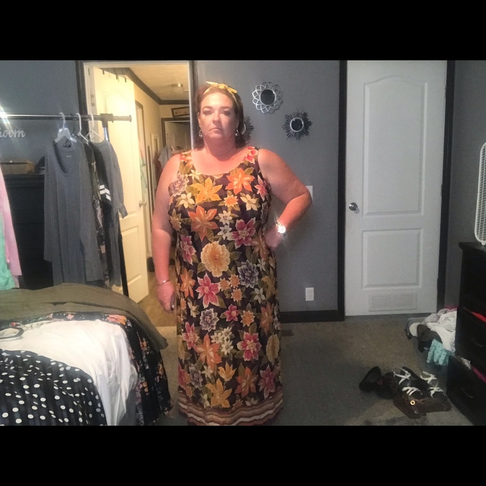 Plus size maxi dress